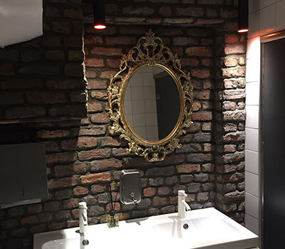 Roffa Brasserie & Bar Banyo Aydınlatması