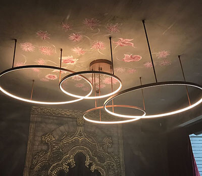 Roffa Brasserie & Bar Avize Kurulumu